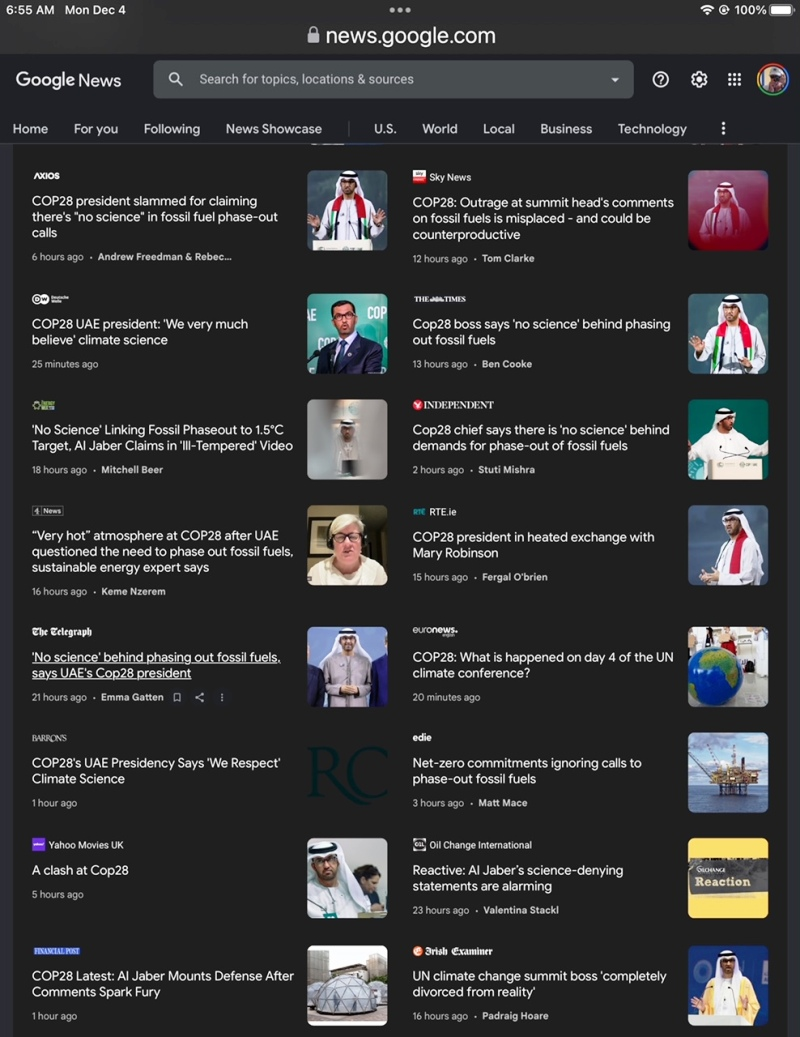 Climate News Dec 4 2023 in Dubai.png