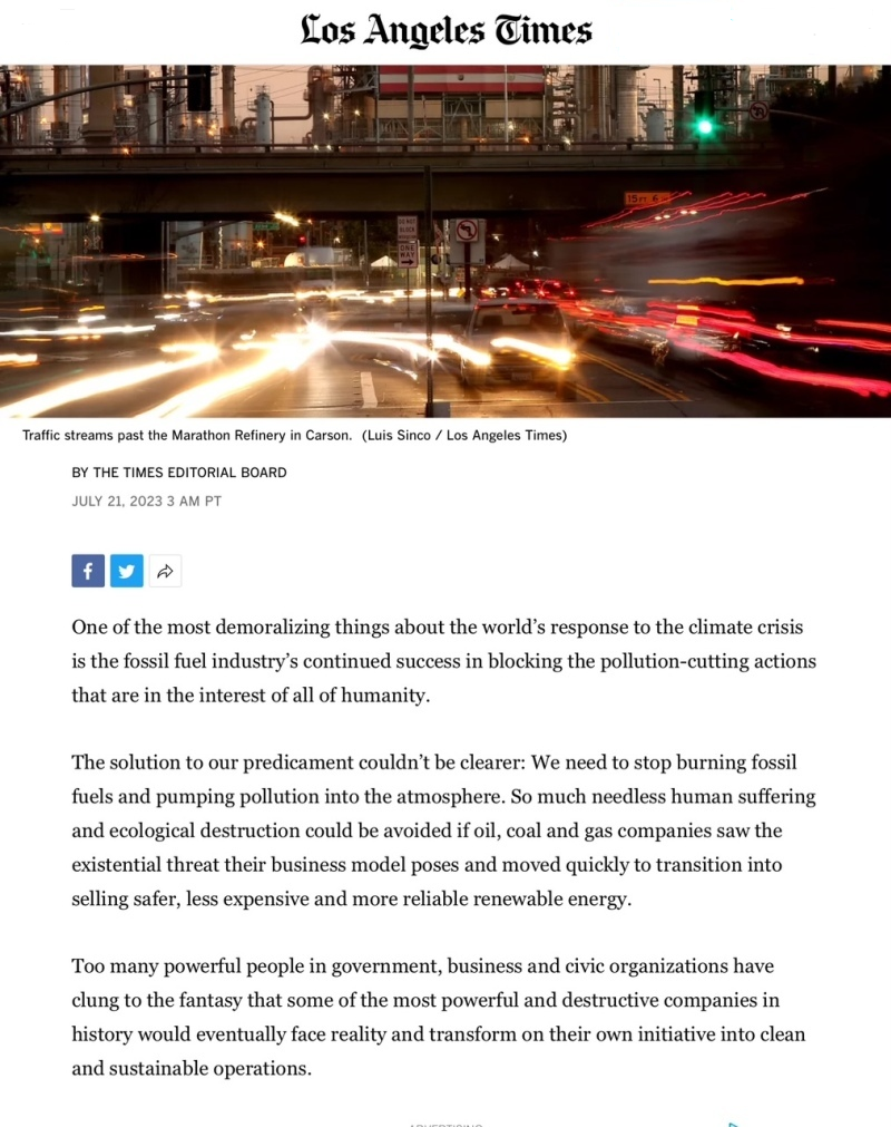 LA Times - July 2023 on the world's response to the climate crisis-1a.png