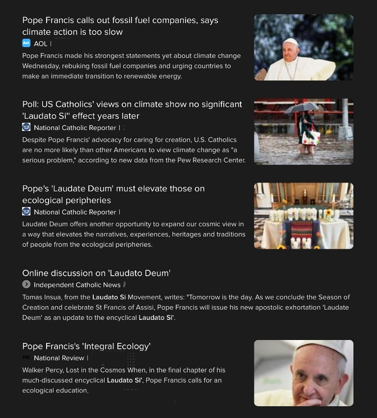 Laudate Deum, Laudato Si - Oct 2023.png