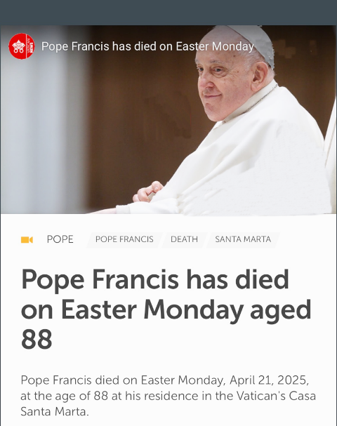 Pope Francis dies on Easter Monday 2025.png