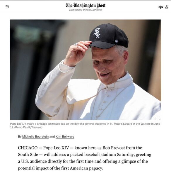 File:Pope Leo XIV, Bob Prevost.jpeg